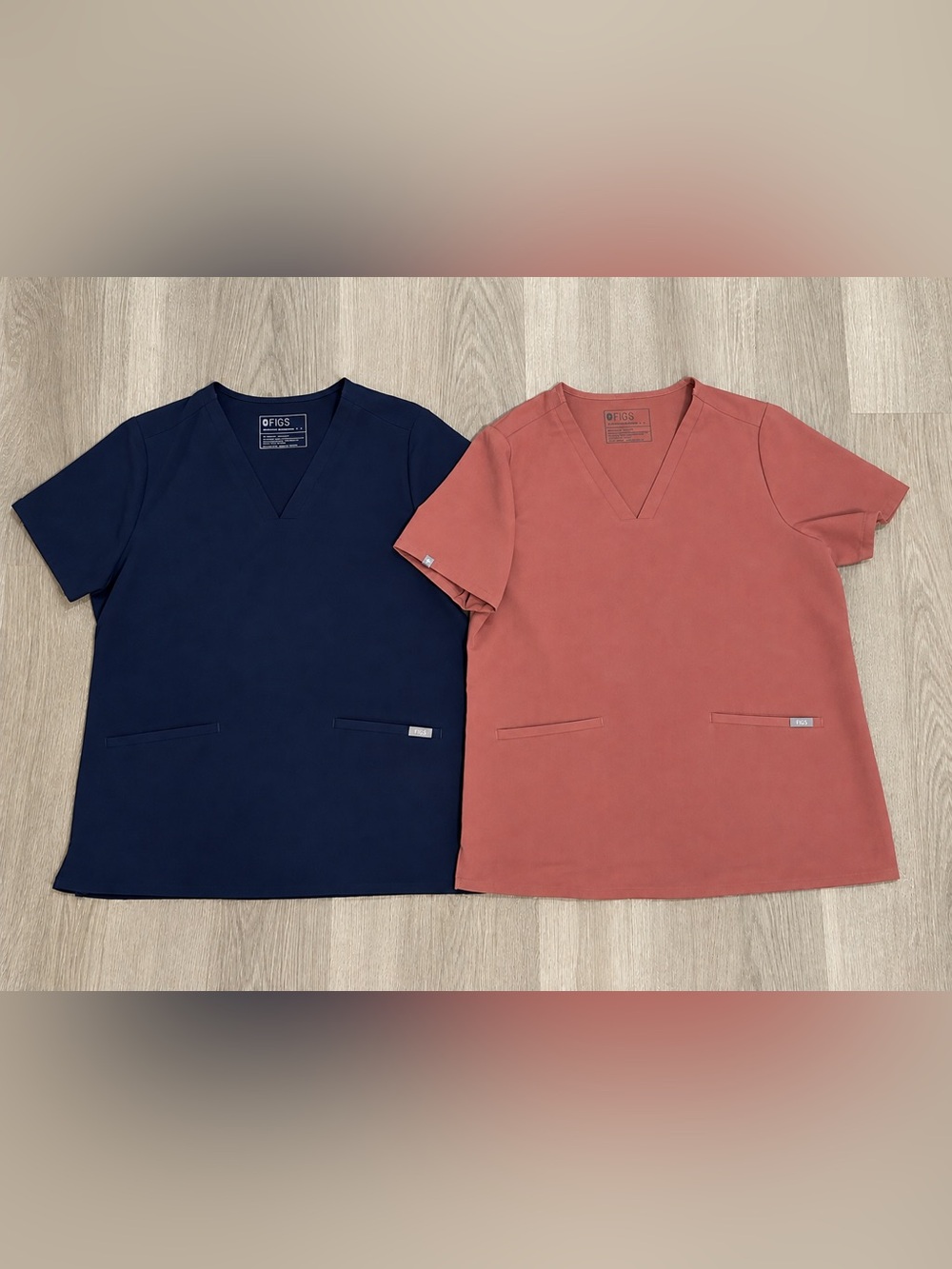 Figs Casma Scrub Tops x2